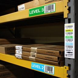 How to select warehouse labels effectively? rack labels featured 1 256x256